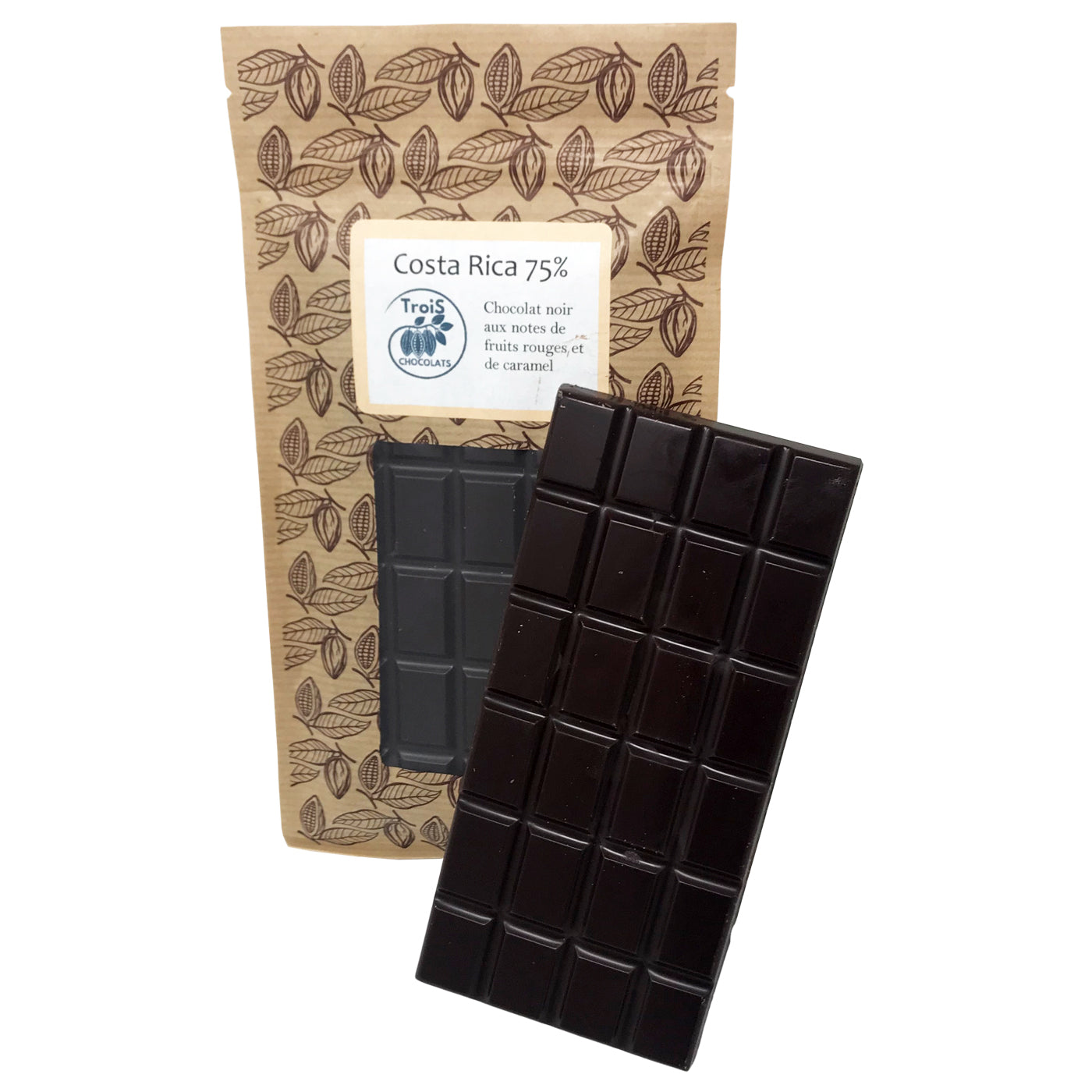 Mini-tablettes chocolat au lait Costa Rica 38%