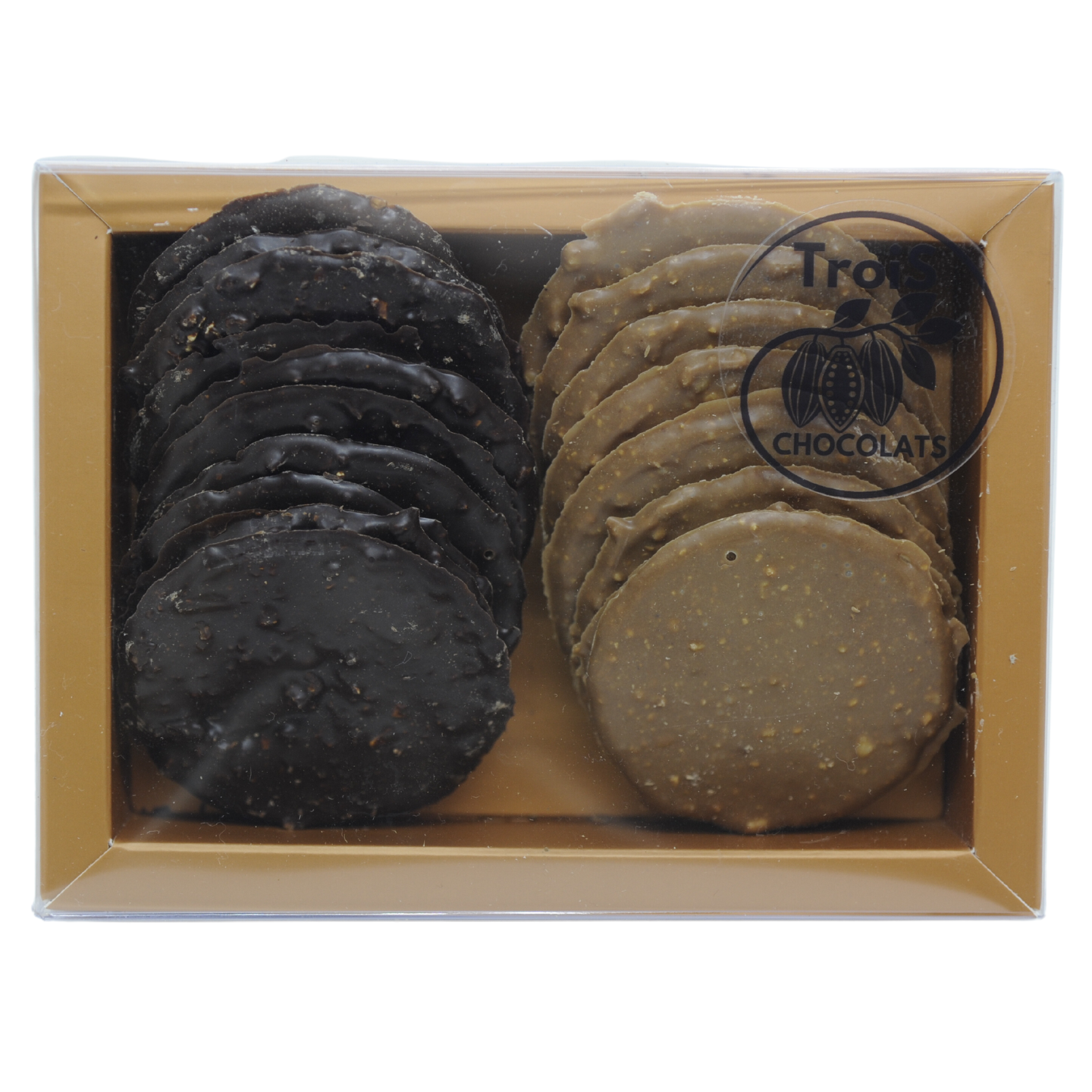Coffret Tuiles Chocolat Assortis Premium | 3chocolats
