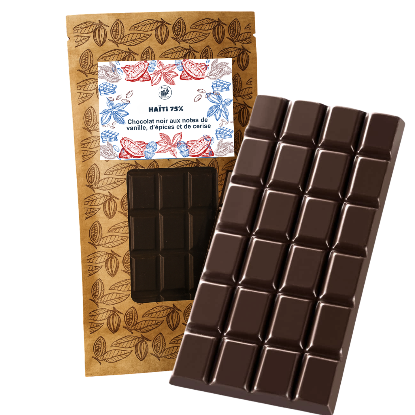 Tablette noir Haïti 75 %