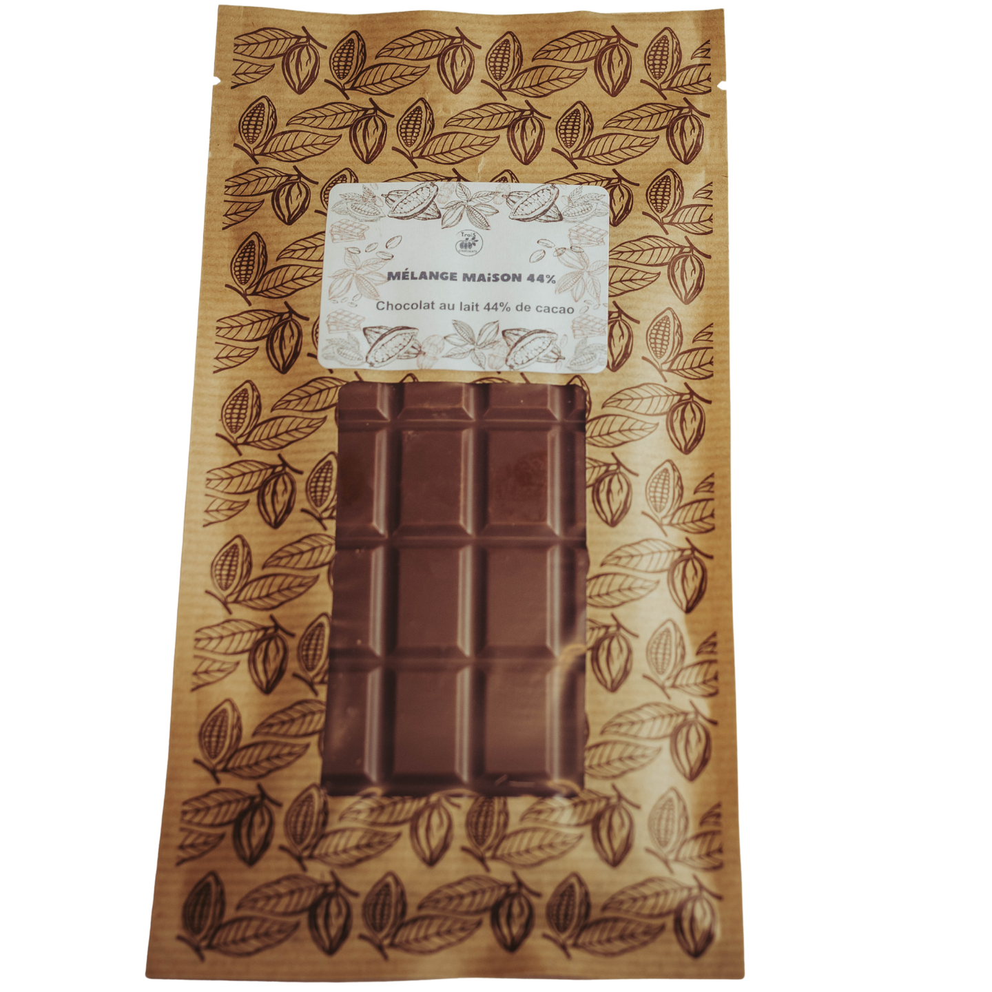 Tablette lait mélange maison 44 %