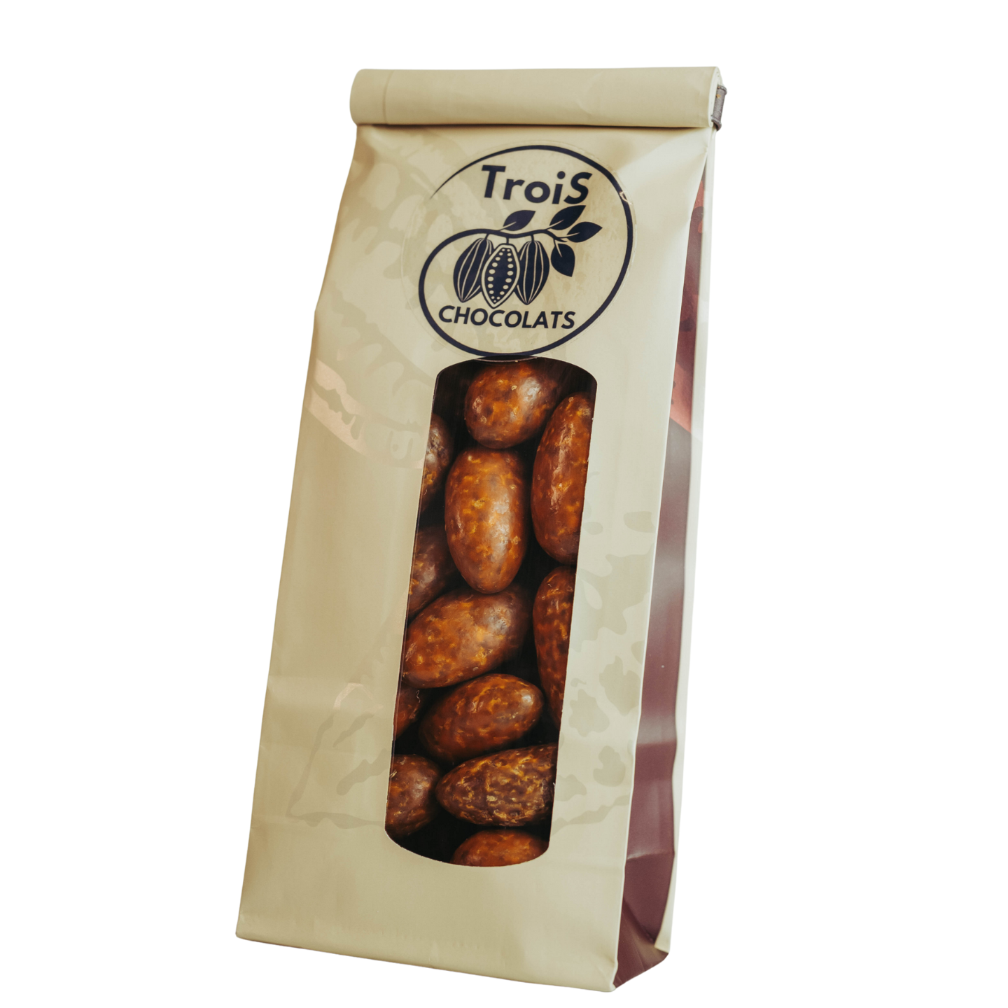 Poche Croquant Orange | Confiserie Artisanale |  3chocolats