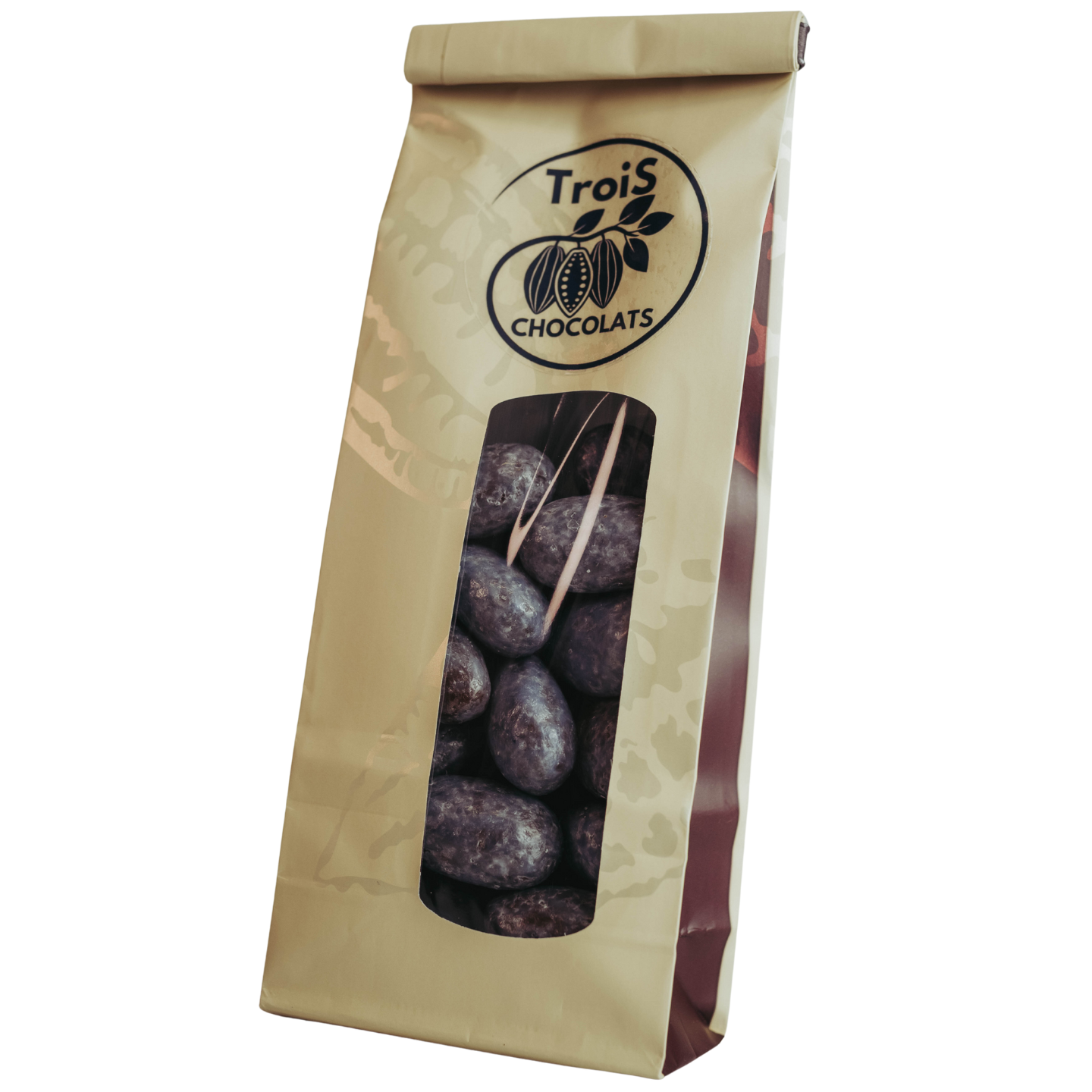 Poche Croquant Myrtille | Confiserie Artisanale  | 3chocolats